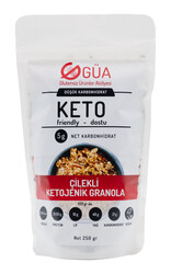 Glutensiz Ürünler Atölyesi - GUA Çilekli Ketojenik Granola 250g