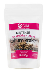 Glutensiz Ürünler Atölyesi - GUA Tohum Kraker - Karabuğdaylı 50g